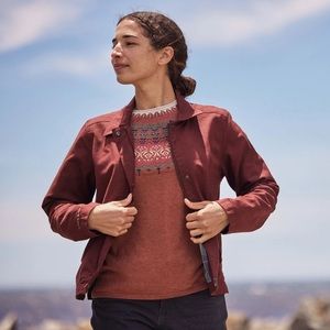 NWOT WOMEN'S BILLY GOAT II TRICLIMATE JACKET dark mahogany medium